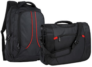 Plecak i torba na laptopa z Biedronki
