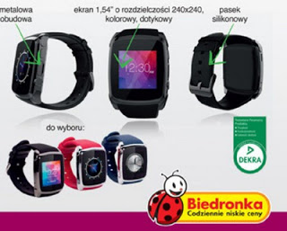 Smartwatch Hykker Chrono 2 z Biedronki
