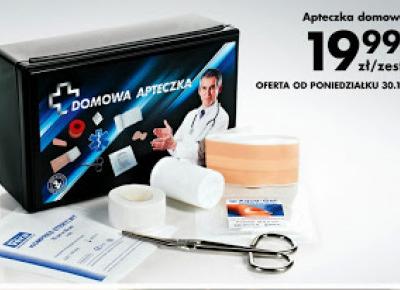 Apteczka domowa z Biedronki