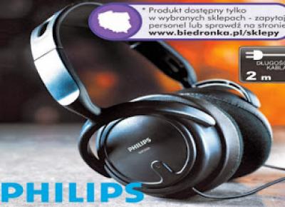 Słuchawki SHP 2000 Philips z Biedronki