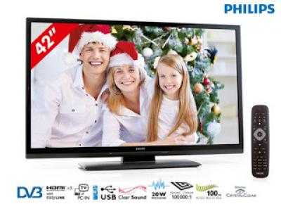 Telewizor LED Full HD Philips 42pfl3207h/12 z Biedronki