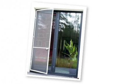 Aluminiowa moskitiera na drzwi z Biedronki
