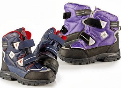Buty zimowe dziecięce z Biedronki