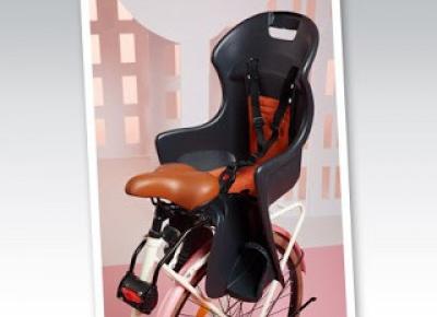 Fotelik rowerowy z Biedronki