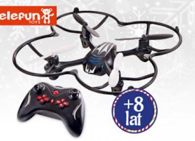 Quadrocopter zdalnie sterowany Elefun Toys z Biedronki