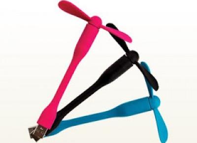 Wiatrak USB z Biedronki