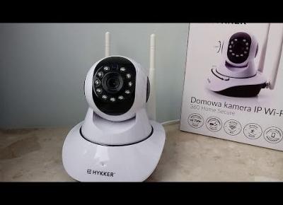 Domowa kamera IP Wi-Fi Hykker 360 Home Secure z Biedronki - Test