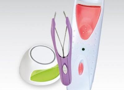 Suszarka do paznokci lub elektryczna zalotka do rzęs lub pęseta z Biedronki