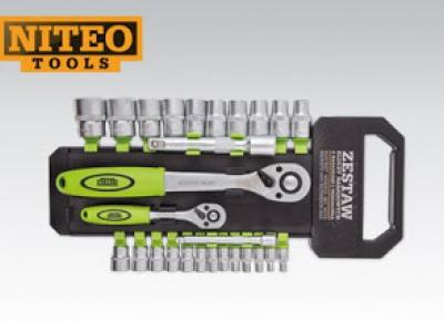 Zestaw kluczy nasadkowych Niteo Tools z Biedronki