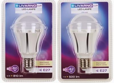 Co w Lidlu: Żarówka LED 7W i 10W LivarnoLux z Lidla