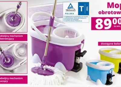 Mop obrotowy z Biedronki