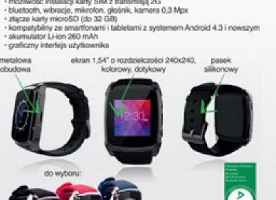 Smartwatch Hykker Chrono 2 z Biedronki