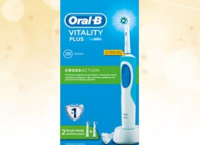 Szczoteczka elektryczna OralB Vitality Plus z Biedronki