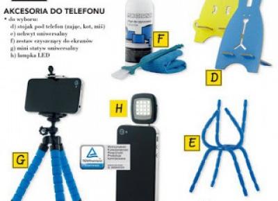 Akcesoria do telefonu z Biedronki