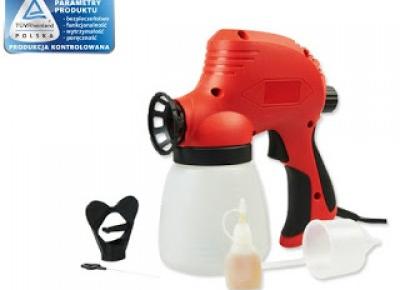 Pistolet do malowania z Biedronki