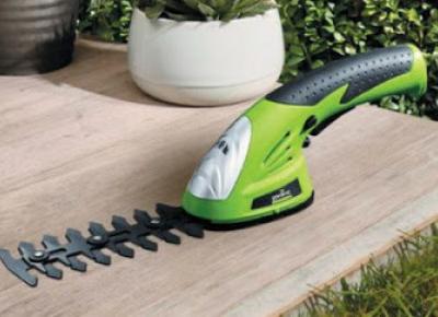 Podkaszarka, nożyce do żywopłotu 2 w 1 Gardenic z Biedronki