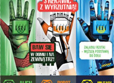 Rękawica Glove Blaster z Biedronki