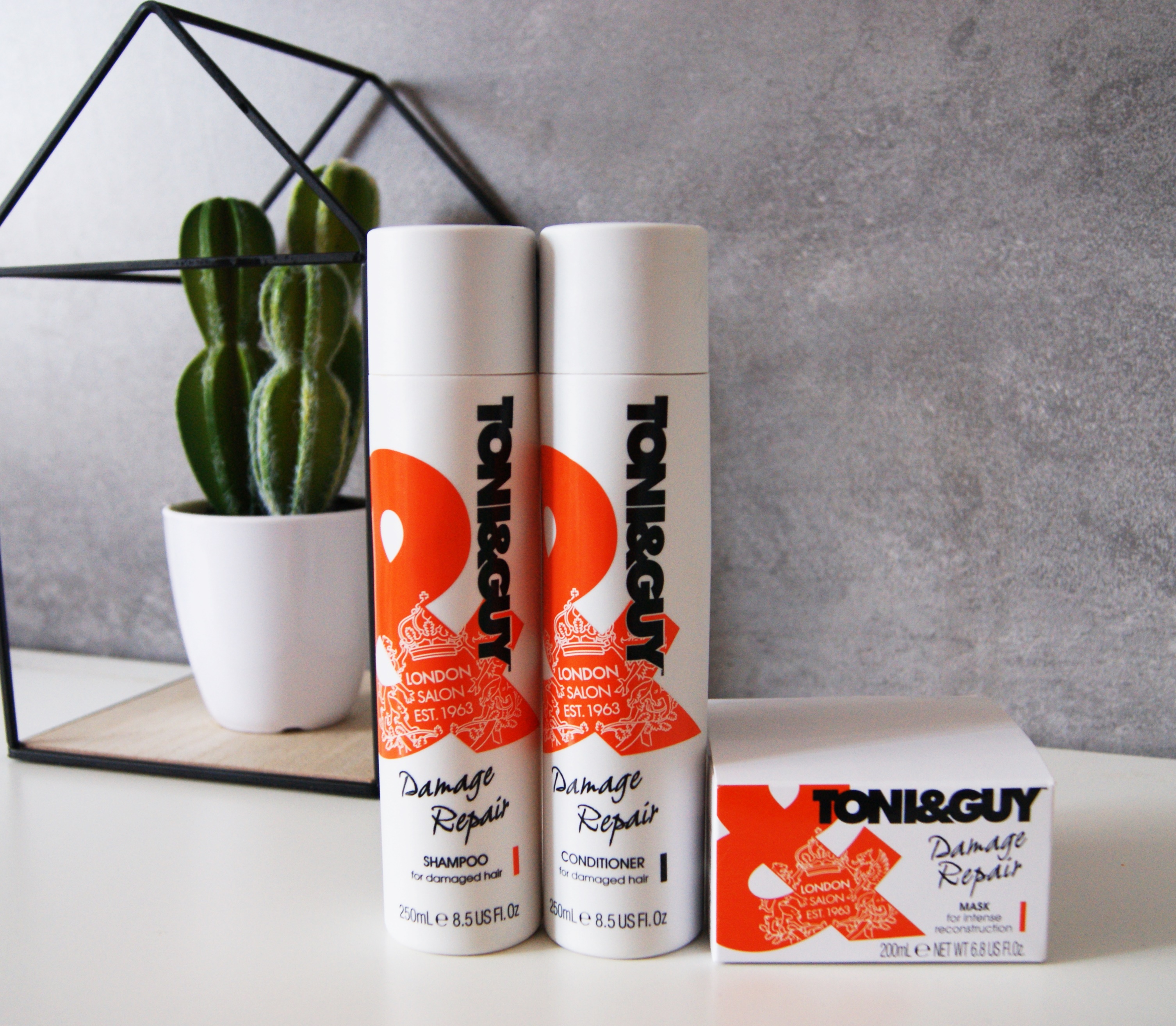 PIELĘGNACJA WŁOSÓW Z TONI & GUY DAMAGE REPAIR