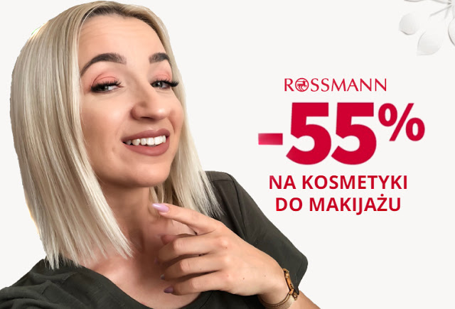 Kamila Ocieczek: Promocja Rossmann 55% na kosmetyki do makijaÅ¼u