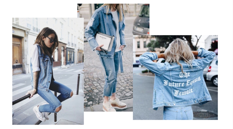 Inspiration wall- Denim jacket           -           Life is my inspiration by Karolina Zygmunt 