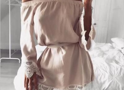   Chicloth Off the shoulder White Mini Dress  