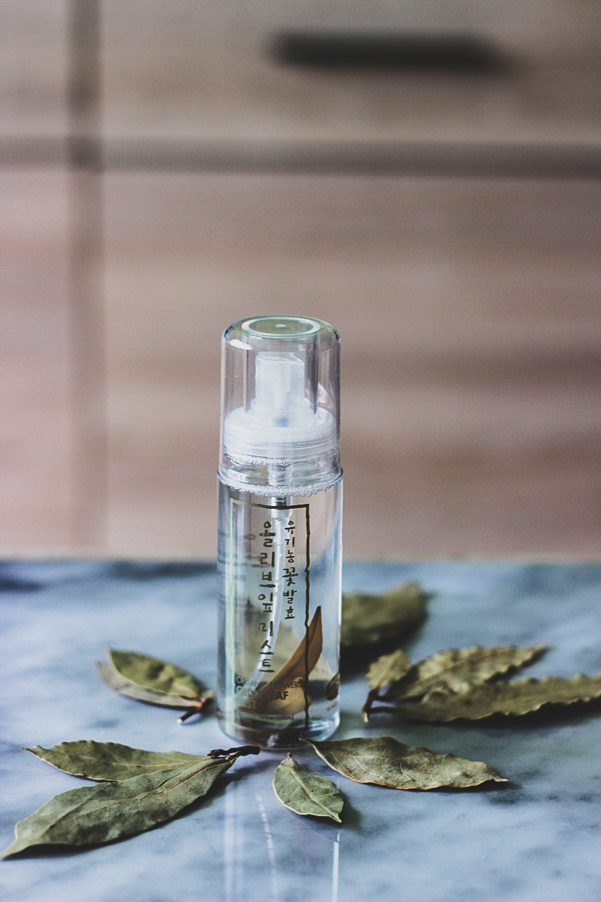 Whamisa Organic Flowers Olive Leaf Mist | KHERBLOG | All about korean & natural beauty with a dose of lifestyle