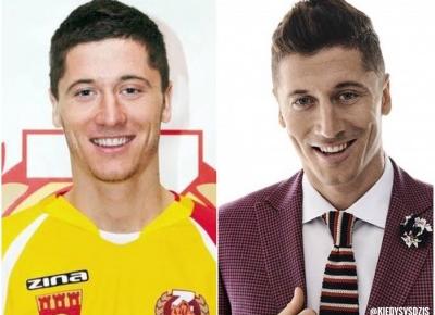 Jak zmienił się Robert Lewandowski?