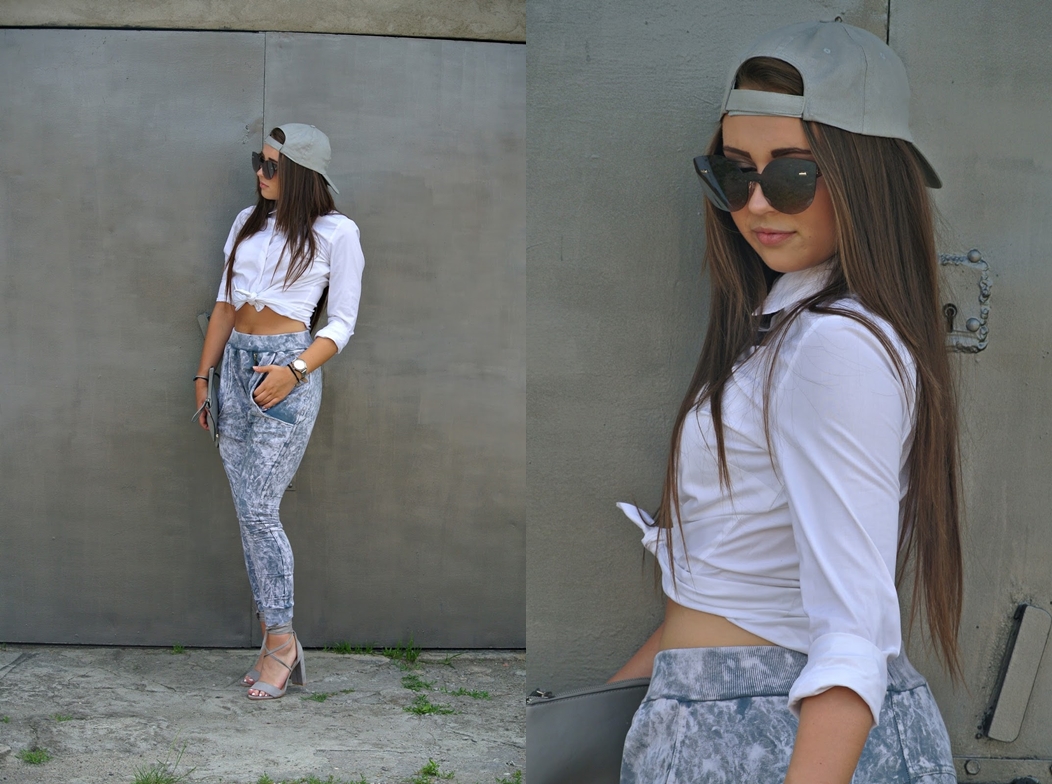 88ღ. White Shirt In Cool Street Style Look