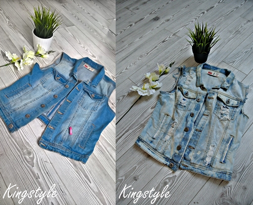 Kingstyle ღ: 56ღ. Metamorphosis My Denim Waistcoat With Holes