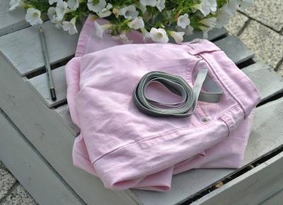 85ღ. Sweet Pink Shorts With Velvet Catenation 