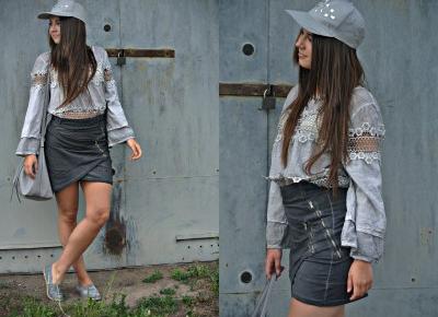 82ღ. Total Grey Look With Brocade Espadrilles