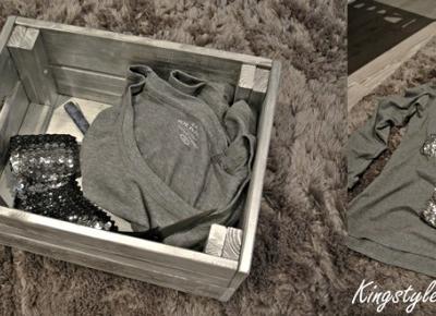 Kingstyle ღ: 54ღ.Dark Grey Blouse With Sequins