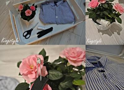 Kingstyle ღ: 65ღ. My Proposition On Modification Old Shirt In Famous Trend