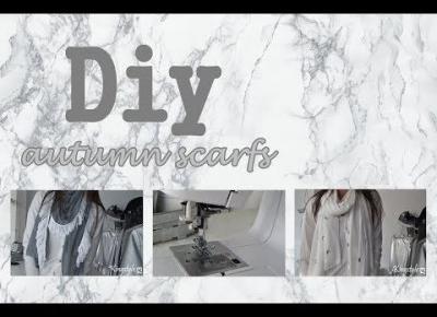 10ღ. DIY Autumn Scarfs & Ideas by Kinga ღ.