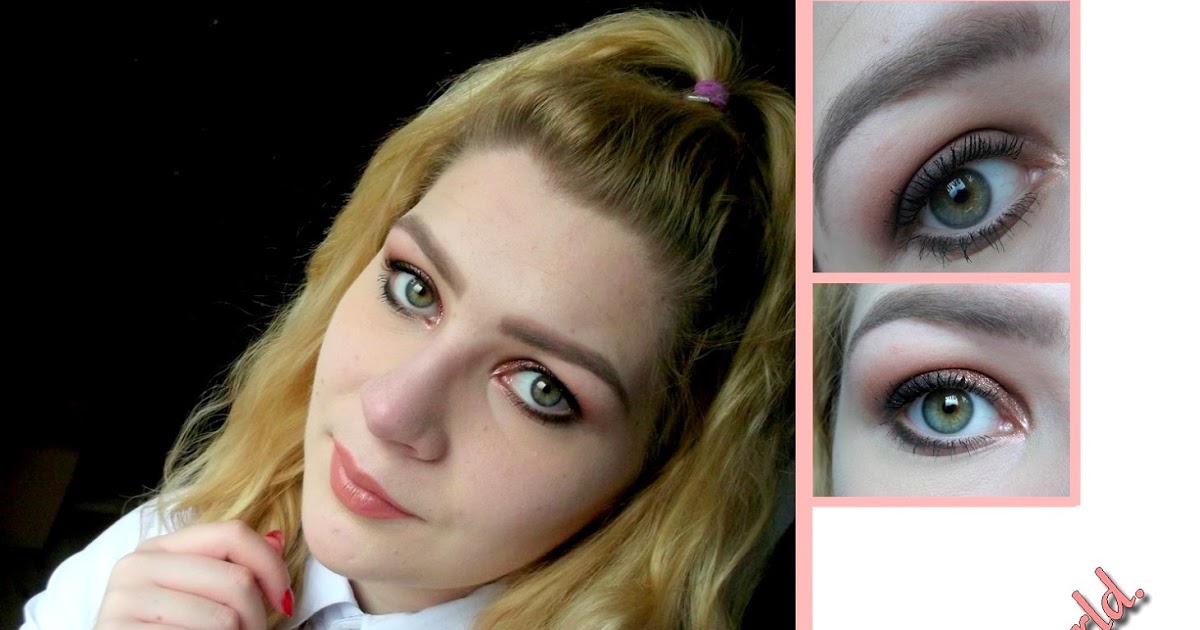 In makeup world . . . : Makijażowy tutorial 