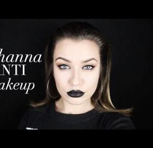RIHANNA ANTI MAKEUP |black lips| klaudiałepkowska