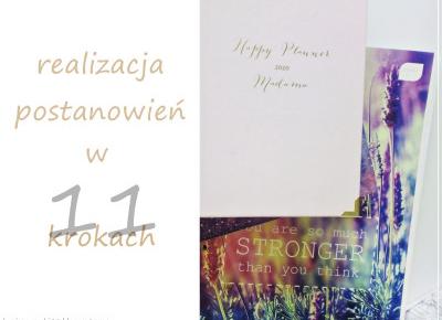 Koci punkt widzenia: Czy da się zrealizować noworoczne postanowienia?