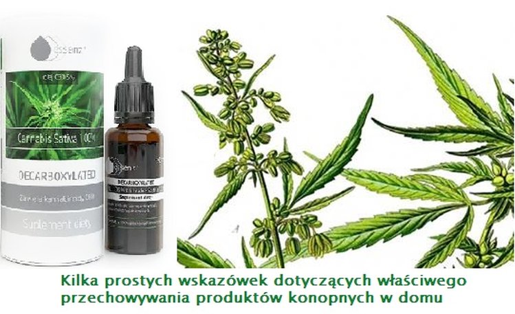 Jak przechowywać olejki konopne  CBD Kobieceinspiracje.pl