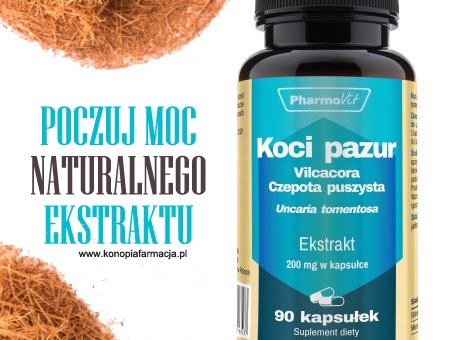 Koci pazur- poczuj moc naturalnego ekstraktu