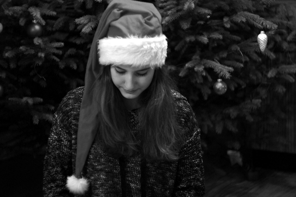 Czarno-białe zdjęcia świąteczne - Iga Krzywina