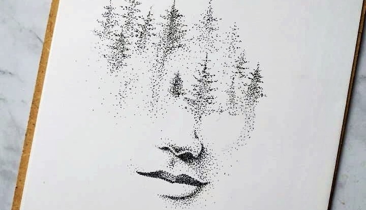 Dotwork art