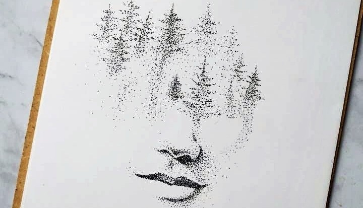 Dotwork, czyli sztuka kropkowania.