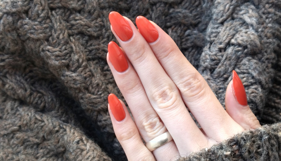 🍂 Autumn orange 🍂  | Nails