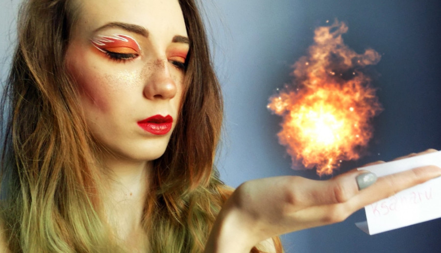 Fire makeup