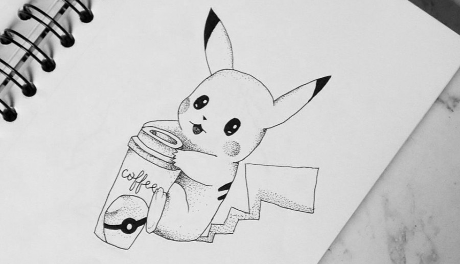 ✨ Pikachu✨ | Dotwork art