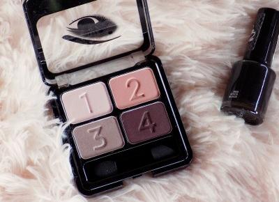 Kit czy hit? Mini paletka - Eveline, Quattro Eyeshadow. - Ksanaru