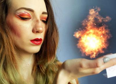 Fire makeup