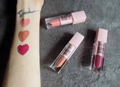 Ultra Matte Liquid Lipstick - Nowości, płynne matowe pomadki Wibo! - Ksanaru