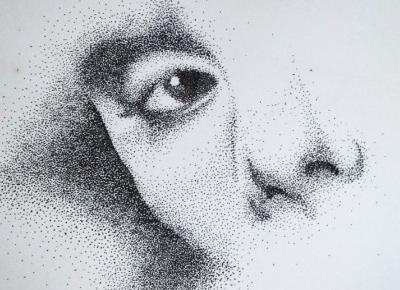 Dotwork Face