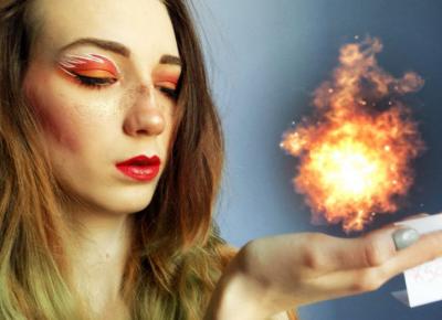 Fire makeup